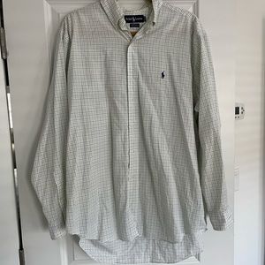 Polo Ralph Lauren long sleeve button down dress shirt - large